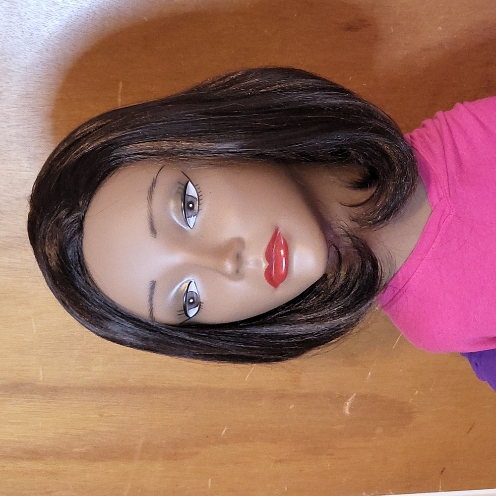 Short Brown Bob Wig